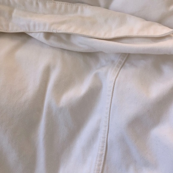 Everlane white denim jacket xs - Picture 8 of 10
